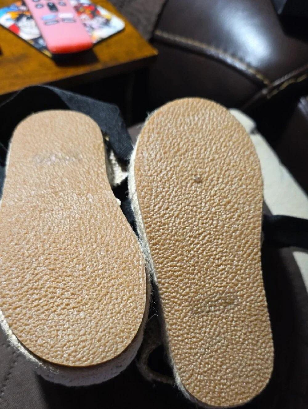 Women’s Black Espadrille Tie-Front Flats